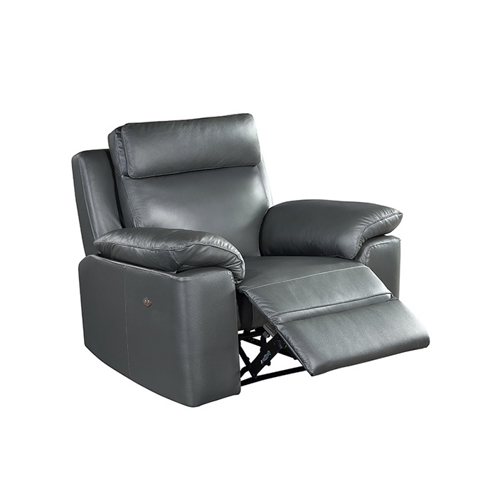 Enzo Leather Electric Reclining Armchair